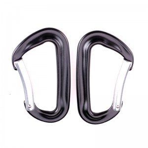 ตะขอปีนเขากลางแจ้งค่ายปีนล็อคหลักหัวเข็มขัดมัลติฟังก์ชั่น carabiner อ่อนนุชกลางแจ้งด่วนที่วางจำหน่ายอุปกรณ์ความปลอดภัยล็อคการตรวจสอบหลุม d- สกรูล็อคหลักอลูมิเนียมการบิน